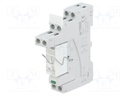 Relay: interface; DPDT; Ucoil: 24VDC; 8A; 8A/250VAC; 8A/24VDC; 100mΩ