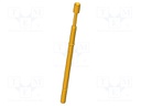 Test needle; Operational spring compression: 4mm; 8A; Ø: 2mm