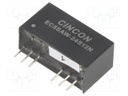 Converter: DC/DC; 10W; Uin: 9÷36V; 12VDC; Iout: 833mA; SIP8; 4.9g