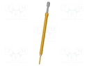 Test needle; Maksimum spring compression: 5mm; 3A; Contacts: CuBe