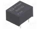 Isolated Board Mount DC/DC Converter, 1kV Isolation, ITE, 1 Output, 1 W, 12 V, 84 mA