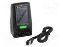 Meter: air quality; Range: 0÷2000um; Humid.range: 0÷100%RH