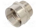 Thread adapter; Int.thread: PG21; Ext.thread: M25; brass