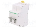 Module: toggle switch; 250VAC; 20A; IP20; DIN; Contacts: DPDT