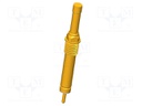 Test needle; Maksimum spring compression: 5mm; 3A; Contacts: CuBe