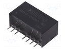 Converter: DC/DC; 1W; Uin: 18÷36V; Uout: 9VDC; Uout2: -9VDC; SIP8
