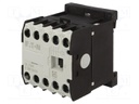Contactor: 4-pole; NO x4; 24VAC; 9A; DIN; DILEM; screw terminals