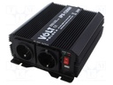 Converter: DC/AC; Uout: 225÷235VAC; 21÷31VDC; 222x165x69mm; 800W