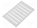 Markers; white; snap fastener; 6.2mm; 80pcs.