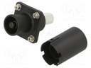 Connector: DC supply; socket; ES-150A; PIN: 1; crimped; 1.5kV; 35mm2