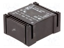 Transformer: encapsulated; 24VA; 115/115VAC; 12V; 12V; 1000mA; 460g