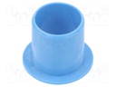 Bearing: sleeve bearing; with flange; Øout: 16mm; Øint: 14mm; blue