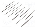 Kit: files; needle; Number of files: 12; 160mm