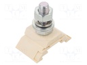 Splice terminal: rail; Entrelec