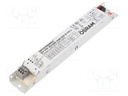 Power supply: switched-mode; LED; 66.5W; 70÷220VDC; 200÷350mA