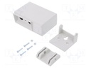 Enclosure: for devices with displays; X: 88mm; Y: 58mm; Z: 34mm; ABS