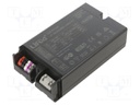 Power supply: switching; LED; 40W; 17÷57VDC; 200mA÷1.05A; IP20