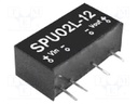 Converter: DC/DC; 2W; Uin: 4.5÷5.5V; 5VDC; Iout: 400mA; SIP; 2.3g