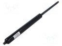 Gas spring; Thread: M8; E: 355mm; Øout: 21mm; Piston diam: 10mm; 800N
