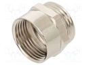 Threaded flange; PG11; brass; SKINDICHT® ZS; for cable glands