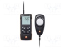 Light meter; 0÷100000lx; Meas.accur: ±3%; 149x60x28mm; IP20,IP40