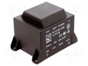Transformer: encapsulated; 30VA; 230VAC; 12V; 2500mA; Mounting: PCB