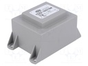 Transformer: encapsulated; 20VA; 230VAC; 7.5V; 2.66A; Mounting: PCB