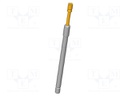 Test needle; Operational spring compression: 4mm; 20A; Ø: 1.6mm