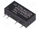 Converter: DC/DC; 1W; Uin: 21.6÷26.4V; Uout: 12VDC; Iout: 84mA; SIP7