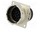 Connector: circular; Series: RT360; socket; male; PIN: 32; IP67