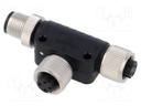 M12 adapter FT-M12D-04F-M12D-04M-K4-0200