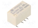 Relay: electromagnetic; DPDT; Ucoil: 24VDC; 0.5A/125VAC; 2A/30VDC