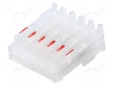 Plug; wire-board; female; PIN: 5; end connector; 2.54mm; IDC; 22AWG