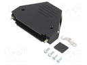 Enclosure: for D-Sub connectors; D-Sub 37pin,D-Sub HD 62pin