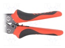 Tool: for crimping; insulated connectors,insulated terminals