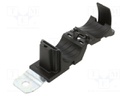 Fixing clamp; Cable P-clips; ØBundle : 19.4÷36mm; W: 34.9mm; black