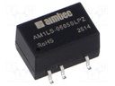 Converter: DC/DC; 1W; Uin: 4.5÷5.5V; Uout: 5VDC; Iout: 200mA; SMD