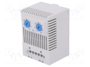 Sensor: thermostat; Contacts: NO x2; 10A; 250VAC; IP20