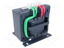 Transformer: mains; 300VA; 230VAC; 230V; Leads: terminal block