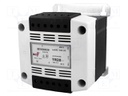 Transformer: safety; 1kVA; 230VAC; 24V; IP20; Mounting: DIN; 13kg