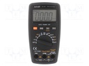 Digital multimeter; LCD 3,75 digit (3999); 3x/s; Resol: 1°C