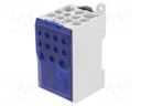 Splice terminal: distribution block; OJL; ways: 1; terminals: 12
