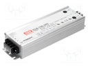 Power supply: switching; LED; 142.5W; 15VDC; 4.75÷9.5A; 90÷295VAC