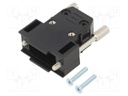 Enclosure: for D-Sub connectors; D-Sub 9pin,D-Sub HD 15pin