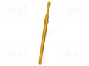 Test needle; Operational spring compression: 4mm; 8A; Ø: 1.4mm