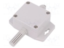 Converter: temperature and humidity; Range: -30÷80°C,0÷100% RH