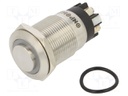 Switch: vandal resistant; Pos: 2; SPDT; 3A/220VAC; 5A/24VDC; IP65