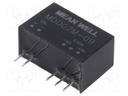 Converter: DC/DC; 2W; Uin: 10.8÷13.2V; Uout: 9VDC; Uout2: -9VDC; SIP7