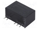 Converter: DC/DC; 1W; Uin: 10.8÷13.2V; Uout: 15VDC; Uout2: -15VDC