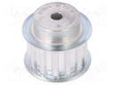 Belt pulley; T10; W: 25mm; whell width: 40mm; Ø: 42.7mm; aluminium